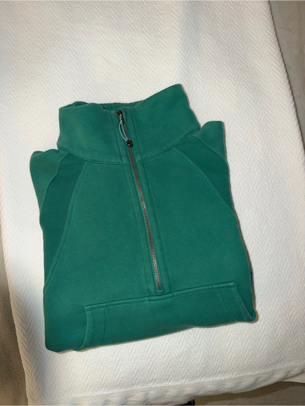 Lululemon Scuba Cropped Half-Zipped Pullover